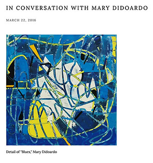 Exhibition entitled Odd Couple at <strong>Kathryn Markel Fine Arts</strong> with Mary Didoardo