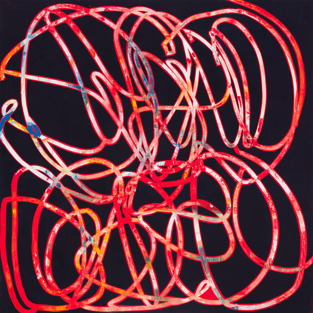 Let There Be Light, 2026, oil on wood, 36 x 36 inches
