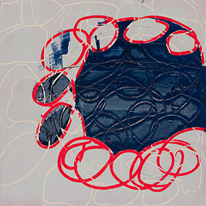 painting, Wild Thing by Mary Didoardo